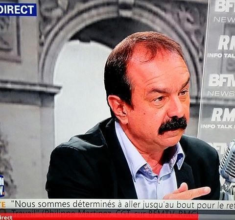 BFMTV-RMC : Pour Martinez (CGT), "C'est illégal de débloquer les raffineries..."