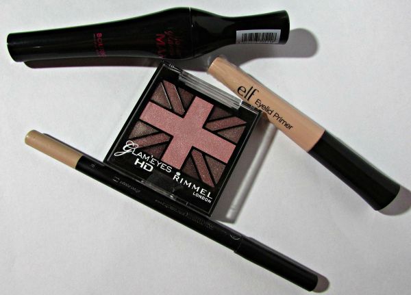 Tutoriel avec le quad 005 "English rose" de chez RIMMEL