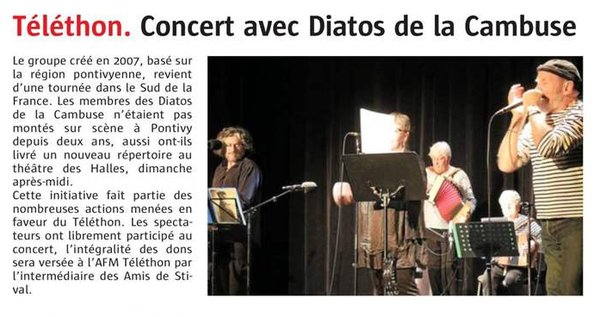 article du TELEGRAMME DE BREST