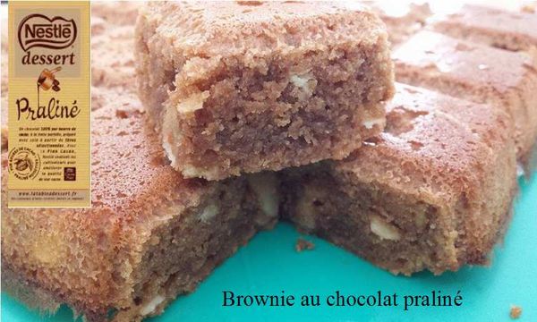 Brownie au chocolat praliné de Nestlé