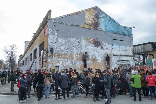 Blu contre les actes de piraterie du musée de Bologne