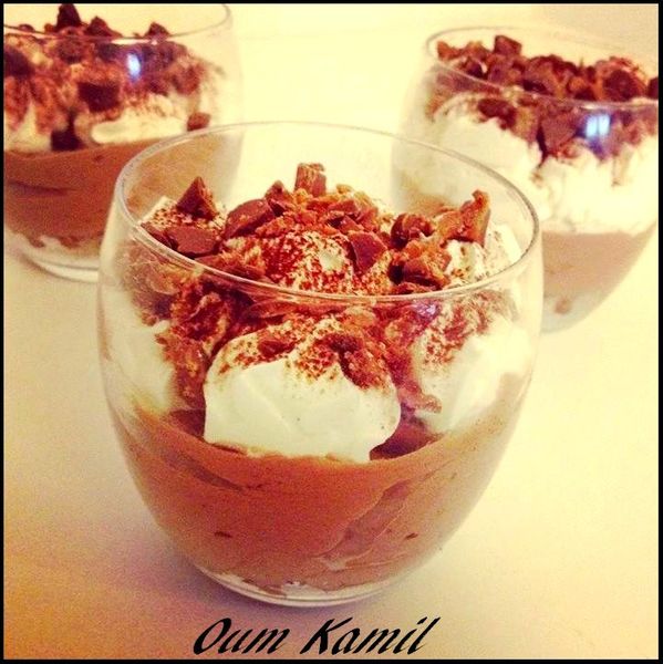 Mousse au Nutella & éclats de Daim's
