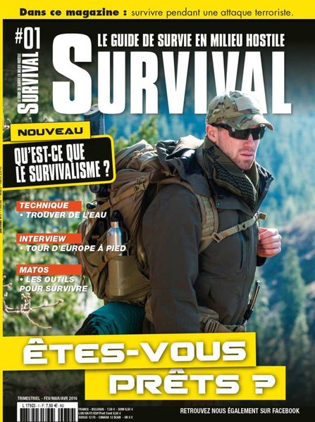 couverture du magazine "Survival"
