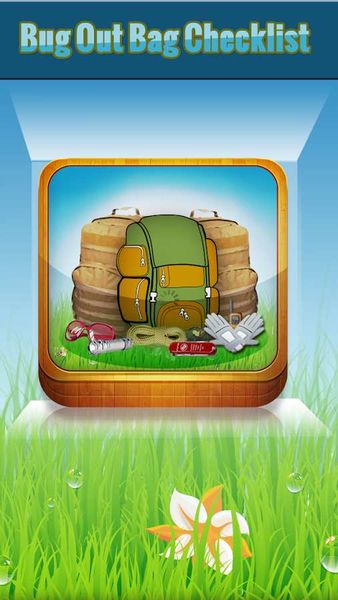 application Androïd "Bug out Bag survival guide"