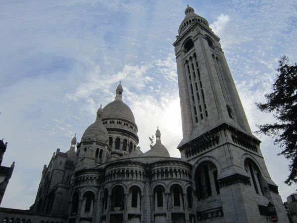 Chevet de la basilique du Sacré Coeur