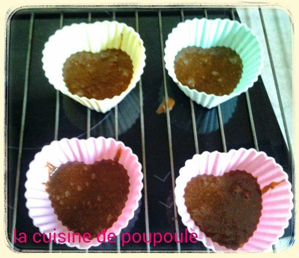 Coulant au chocolat noir au thermomix