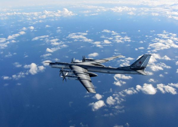 TU-95 H über der Nordsee am 29. Oktober Quelle:NATO