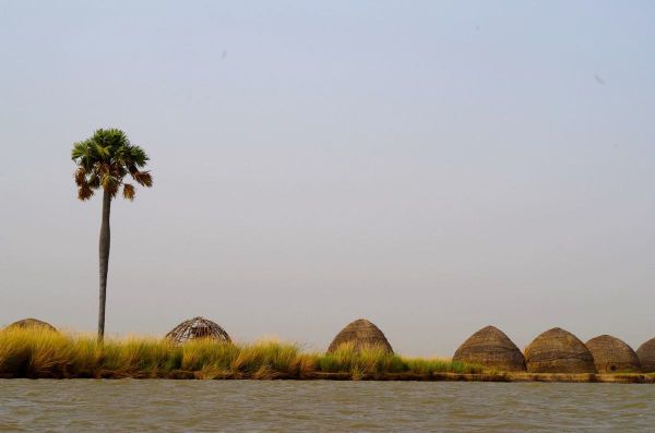 Dorf im Sahel
