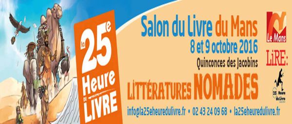La 25e heure du livre au Mans - 8 et 9 octobre