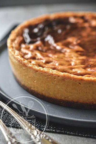 Flan pâtissier chicorée et spéculos
