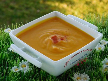 VELOUTE DE BUTTERNUT ET POIVRON ( thermomix)