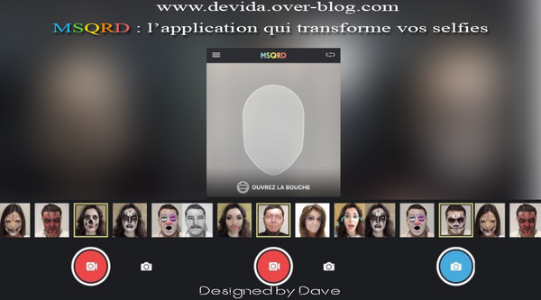 msqrd : changez vos selfies photos et videos