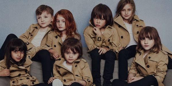 Campagne Burberry enfant