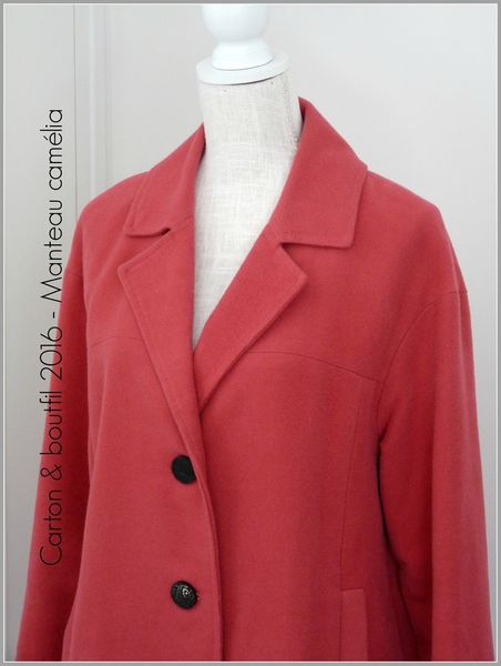 Hiver printanier : Manteau camélia