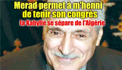 Le Wali de Tizi-Ouzou "permet" à Ferhat M'henni de tenir son "congrès" à At-Zellal.