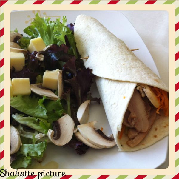 Wrap de poulet