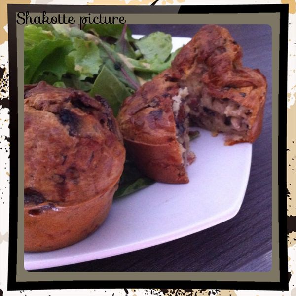 Flan champignons bacon