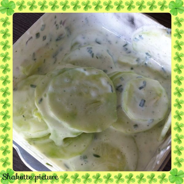 Salade de concombre