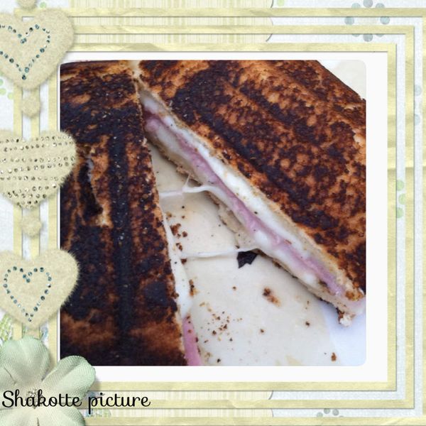 Croque Monsieur mozzarella