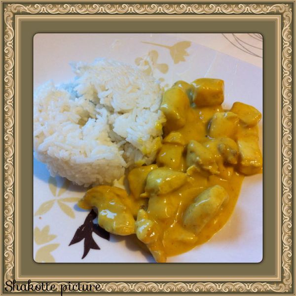 Poulet au curry