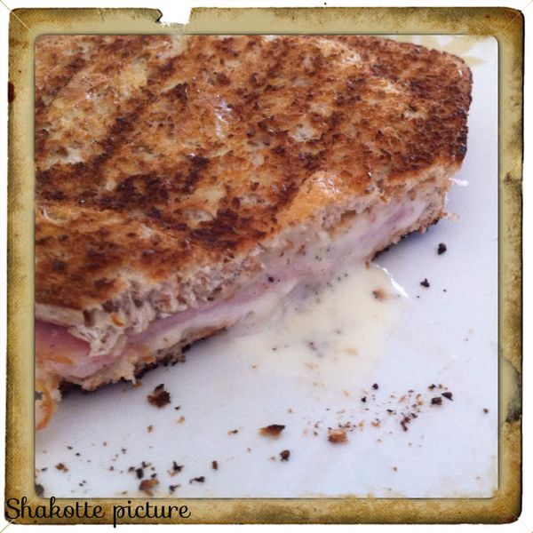 Croque monsieur cancoillotte