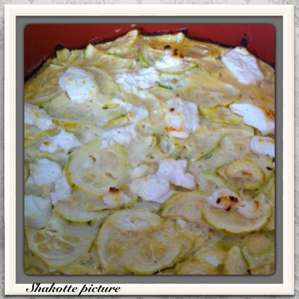 Clafoutis courgette Carré Frais