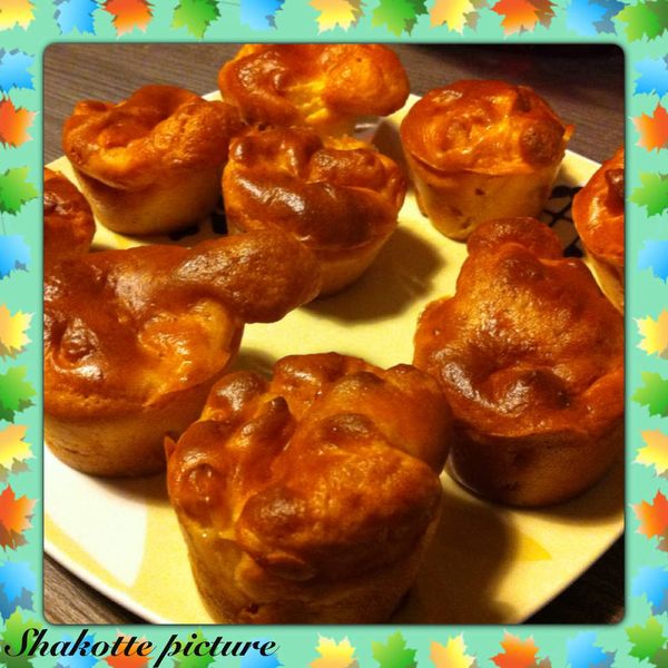Muffins aux pommes
