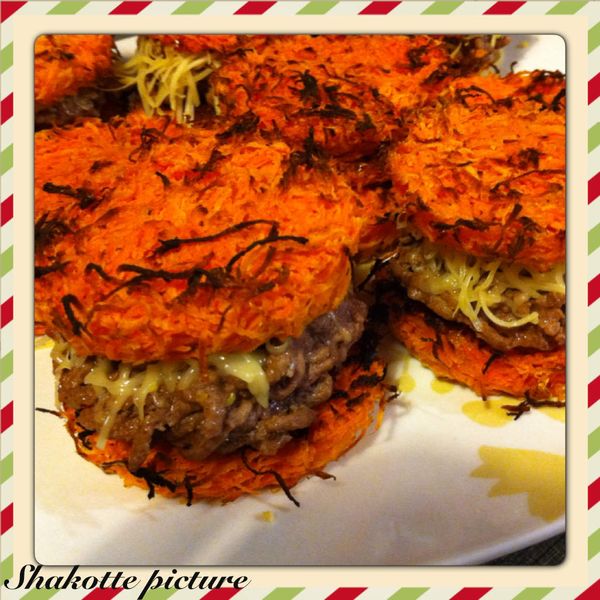 Burger de carotte