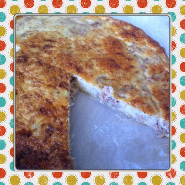 Tarte au thon sans pâte