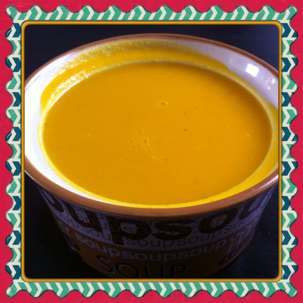 Velouté potimarron carottes