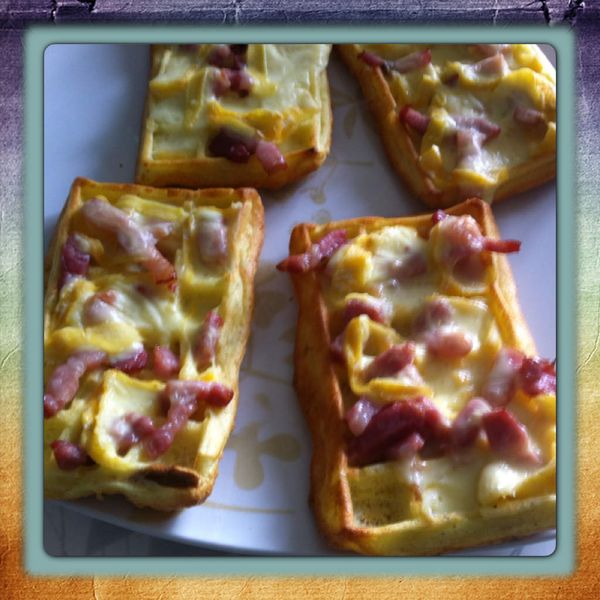 Gaufres tartiflette