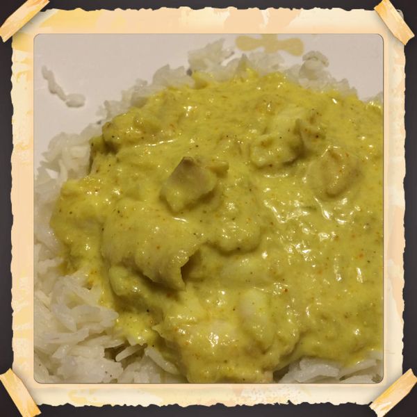 Curry de poisson