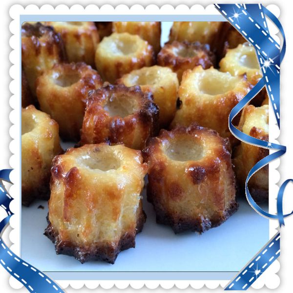 Mini cannelés bordelais