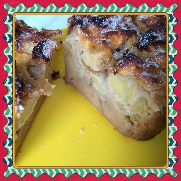 Cake pommes Carambar