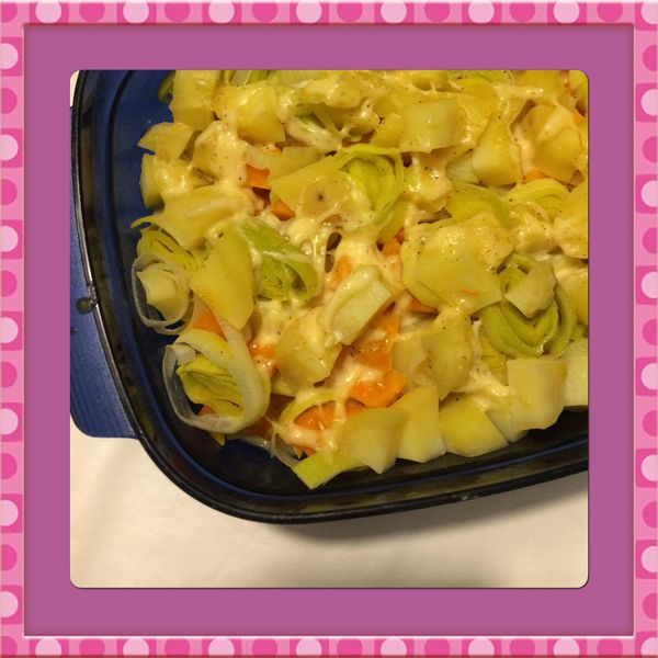 Gratin pomme de terre potimarron