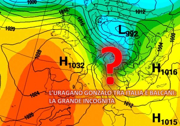 Mercoledì arriva sul Centro-Sud l'uragano Gonzalo: cazzi vostri