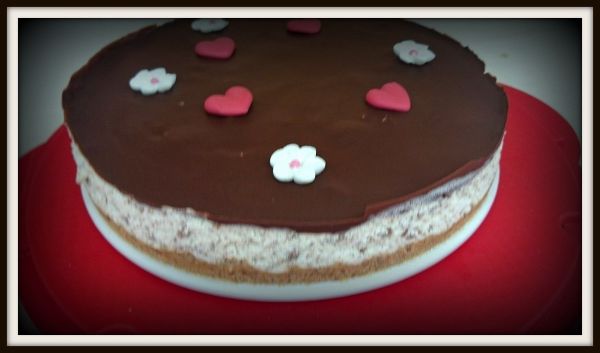 Tarta de stracciatella