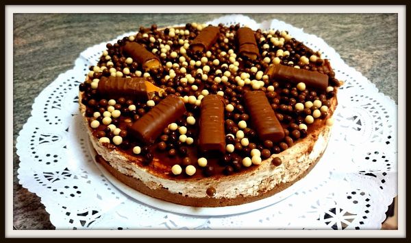 Tarta Mousse De Chocolate Y Dulce De Leche
