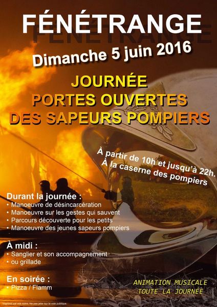 Journée "Portes Ouvertes des Sapeurs Pompiers" de Fénétrange