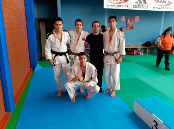 Ganadores del equipo cadete