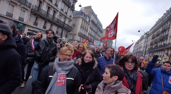 Fontenay-sous-Bois en force à la manif du 9 mars contre le projet de loi El Khomri