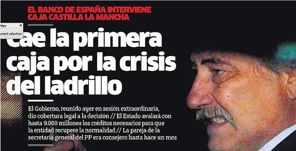 ESPAÑA: "Marrano" rajoy ha conseguido algo unico - que en los medios de comunicación solo se hable de los ladrones del PP - Es bueno que los medios denunciemos a todos los maleantes - ¡¡Pero a todos!! - Los de la Pesoe - la UGT - CCOO - IU - los nazionalistas de izquierda y de derecha - banqueros bancarios y estraperlistas - tertulieros - jueces y fiscales - ladrilleros - ¡¡Los golfos tienen todos el mismo vicio - robar!! - Malditos sean El penultimo - "caminito de Jerez" - juan pedro hernández moltó