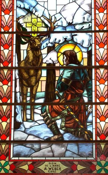 La châsse disparue de st Hubert patron de la chasse. quelle poésie! Tirons la chasse.