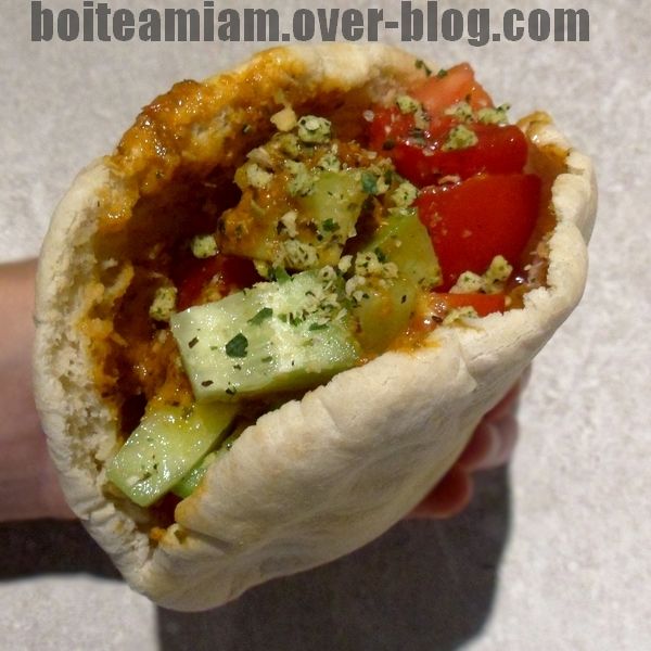Sandwich italien au pesto