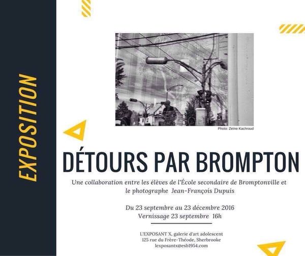 Détours par Brompton exposition photo