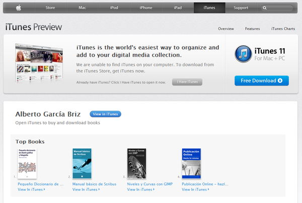 Alberto Garcia Briz en iTunes