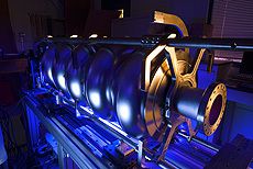Una parte della grande struttura del FERMILAB