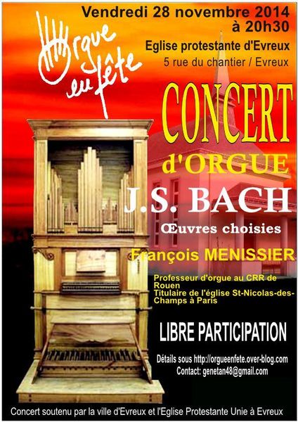 Concert du vendredi 28 novembre 2014