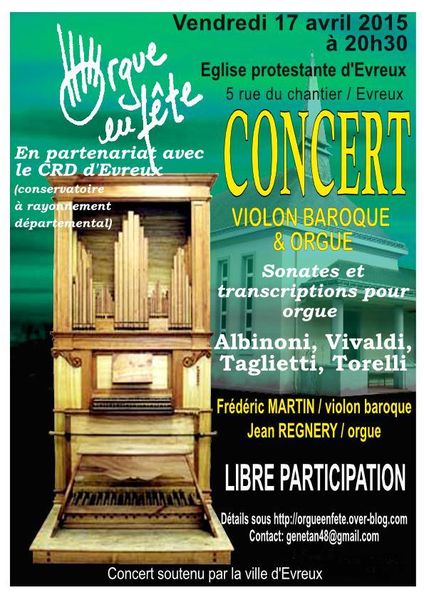 Concert du 17 avril 2015