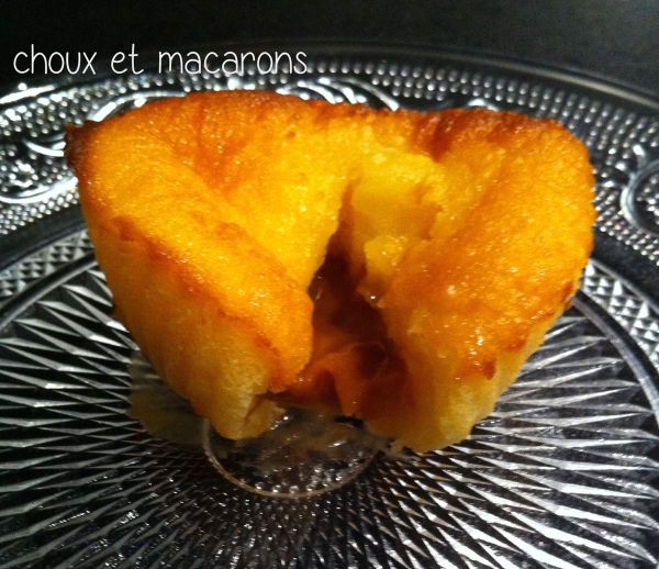 Moelleux au chocolat blanc en 2 versions!